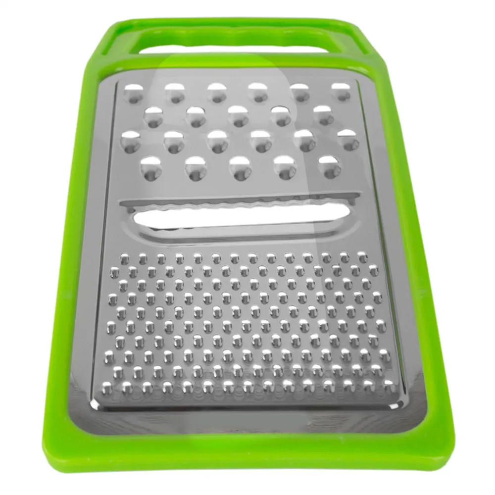 Stainless Steel Grater Vegetable & Fruit Grater - Green - image 4