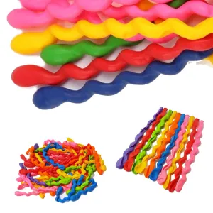 10 Pcs 40 Inches Latex Spiral Balloons-Birthday Party