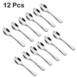 Coffee Spoon Set Small Spoons Tea, Coffee, Sugar - 12Pcs