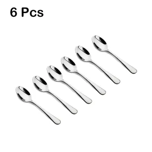 Coffee Spoon Set Small Spoons Tea, Coffee, Sugar - 6Pcs