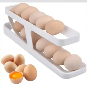 Egg Holder for Refrigerator, Auto Rolling Egg - 1Piece