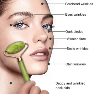 Facial Massage Roller Of Natural Healing Stone, Excellent