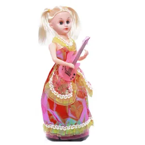 Fashion Guitar Playing & Dancing Doll