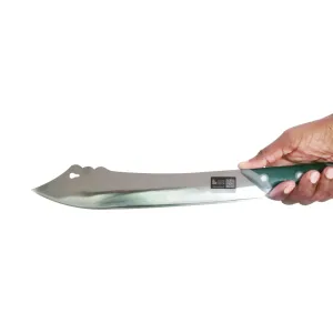 Fish Cutting Knife Stainless Steel Multipurpose - Green
