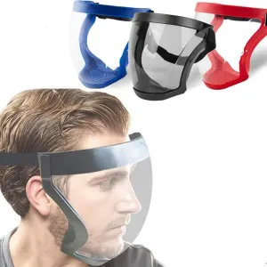 Full Face Super Protective Shields, Unisex - Black