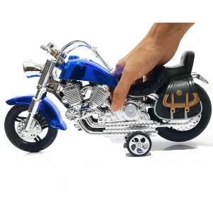 Harley Davidson Motorcycles Model Bike for Kids - Blue
