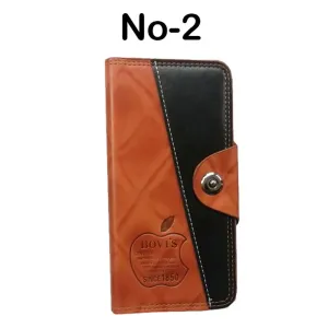Multi-functional Men's wallet Slim PU leather Long - No2