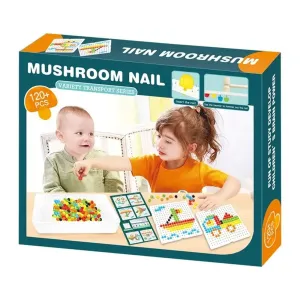 Mushrooms Nails Toys For Gifts 120+pcs Baby Early