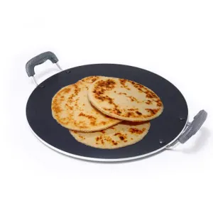 Non-Stick Roti Tawa (28cm Diameter) - Black