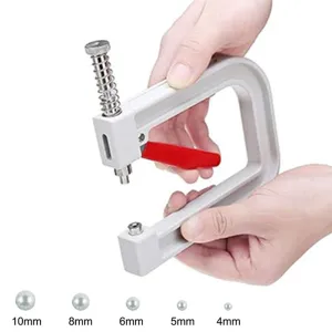 Pearl Setting Machine Rivet Buttons Plastic Fixing Cap Shirt