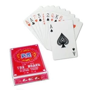 Plastic Coated Cards Pack Playing Cards -Tun Huang - Blue