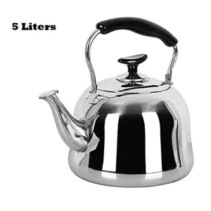 Stainless Steel Kettle Large Size 5 liters / 6 - 5 liters