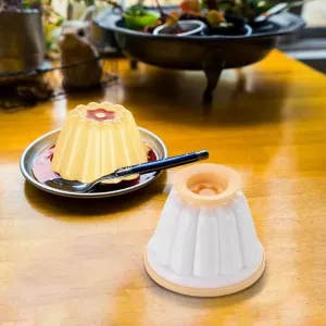 Traditional Jelly, Pudding Moulds with Lid-4 pcs Set