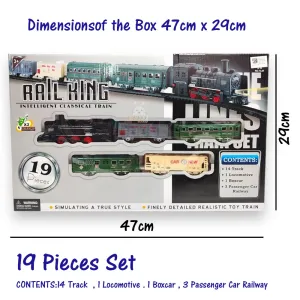 Train Cars Sets - 122711231 - 19Pcs Set