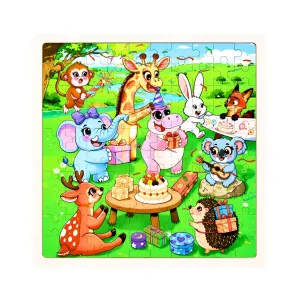 Wild Puzzle Set Birthday