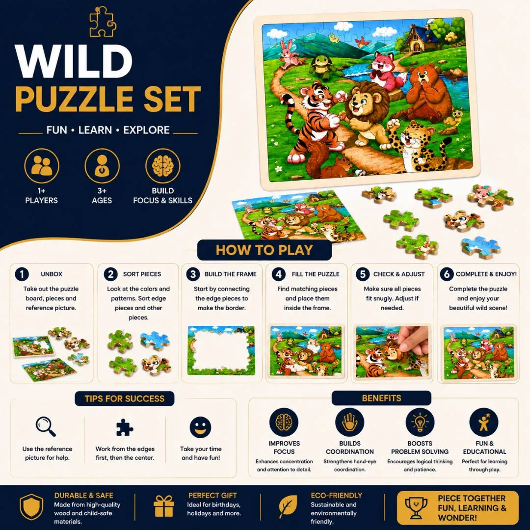 Wild Puzzle Set - image 3