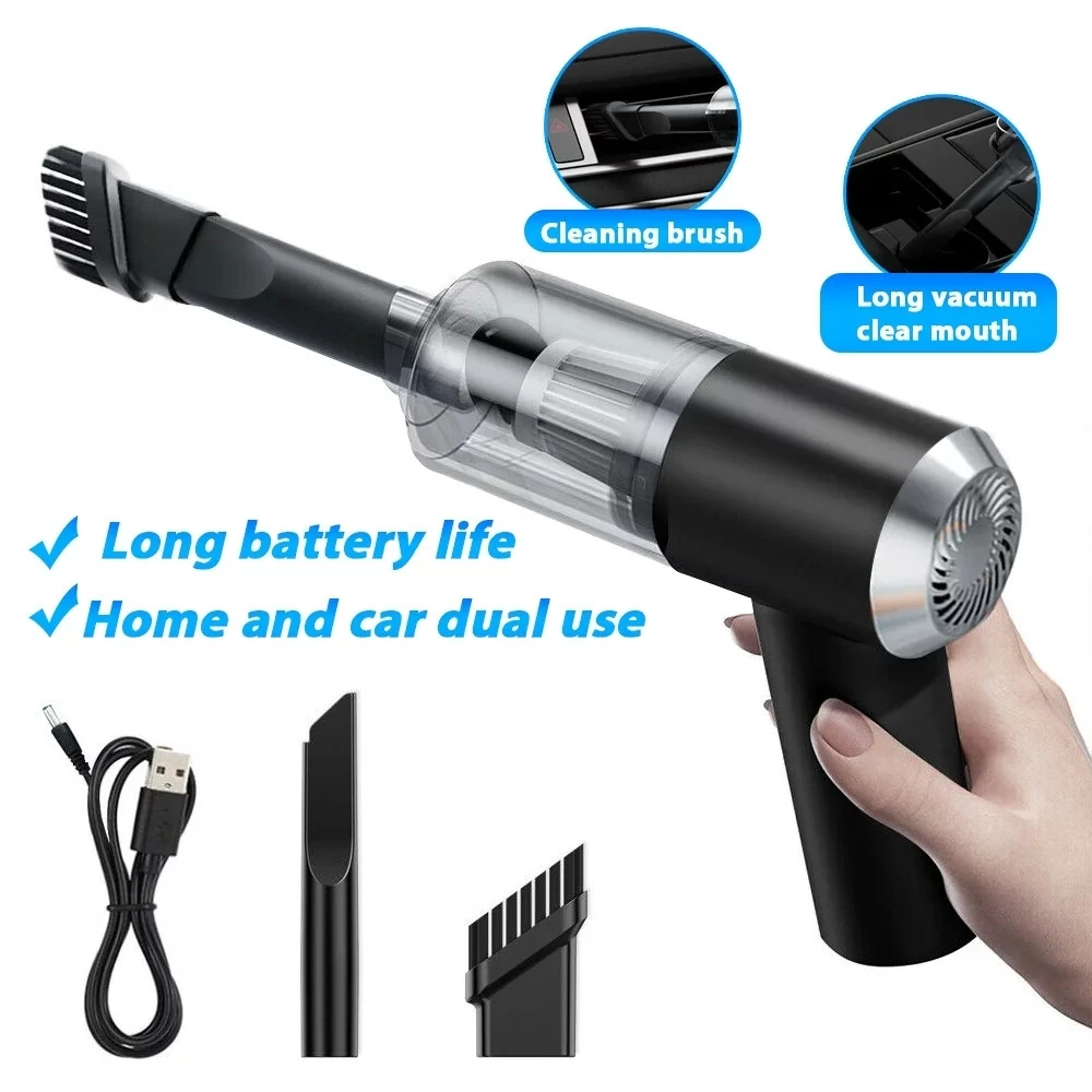 3 in 1 Mini Car Vacuum Cleaner High Suction - image 3
