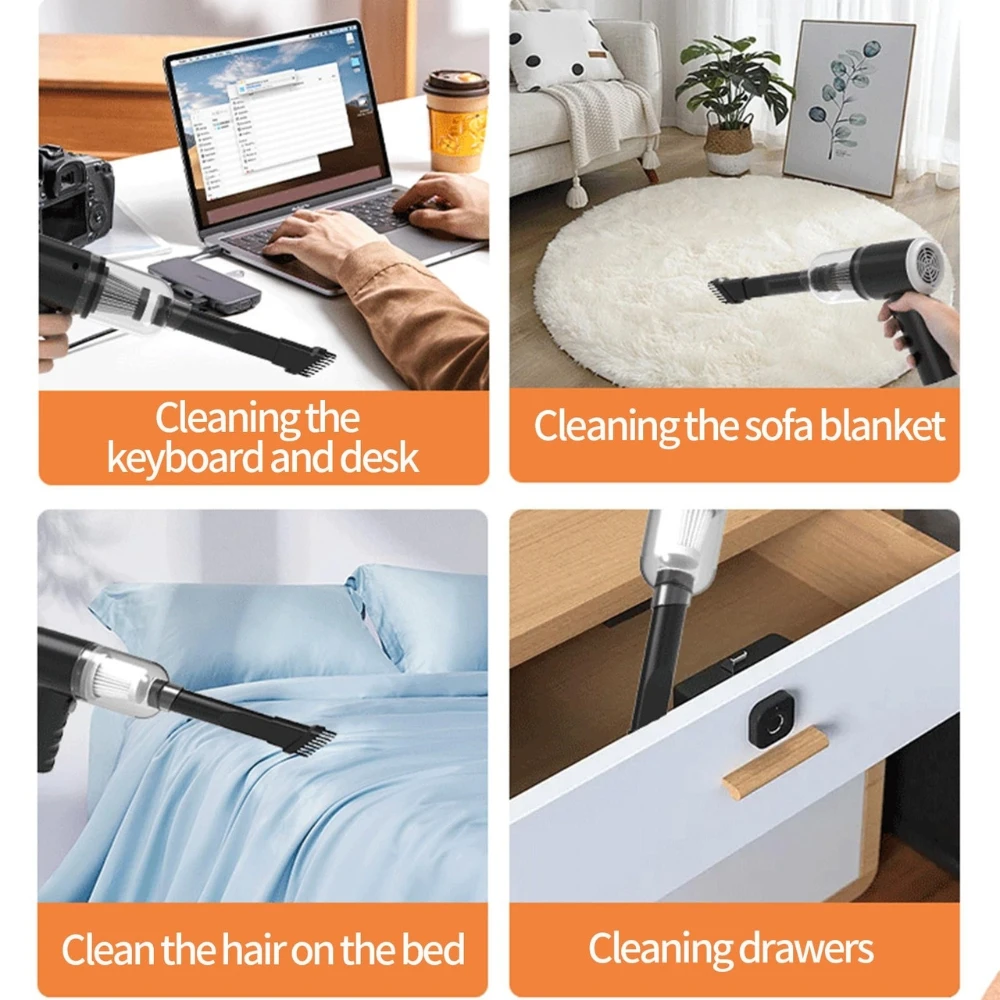 3 in 1 Mini Car Vacuum Cleaner High Suction - image 7