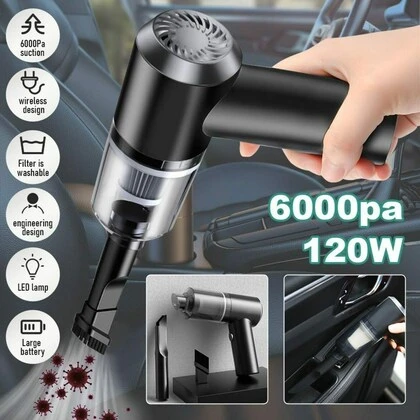3 in 1 Mini Car Vacuum Cleaner High Suction - image 11