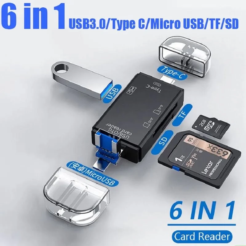 6 in 1 OTG Adapter - image 2
