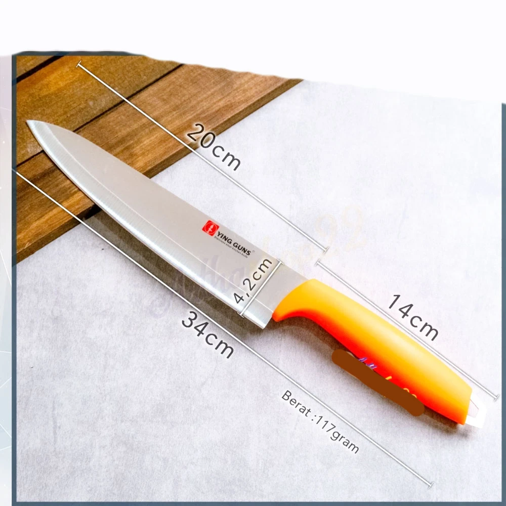 8 Inch Ying Guns Stainless Steel Japanese Knife - image 3