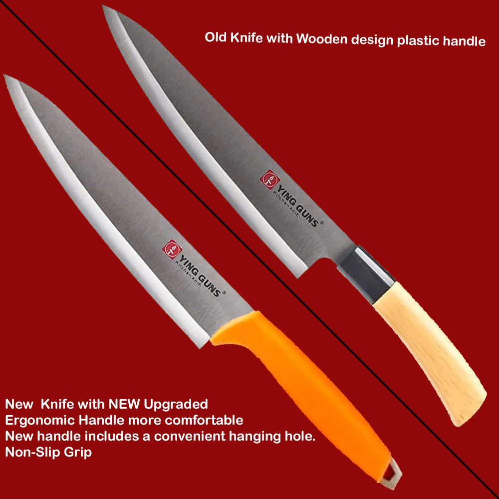 8 Inch Ying Guns Stainless Steel Japanese Knife - image 4