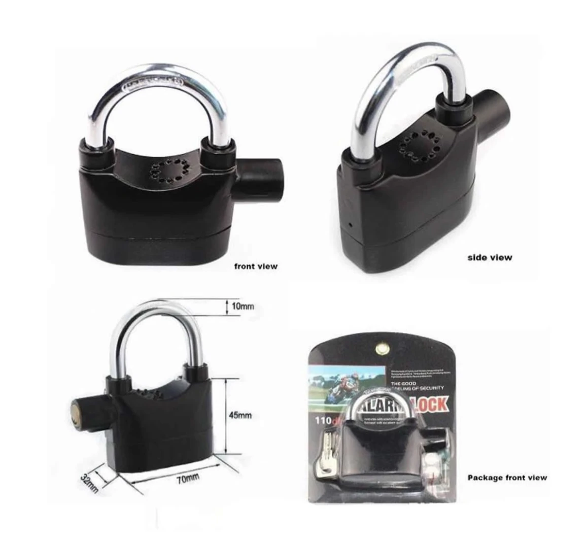 Anti Theft Alarm Padlock - image 3