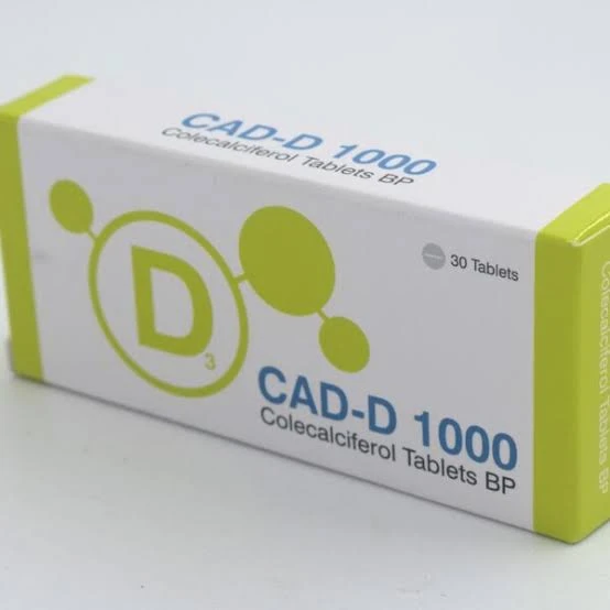 CAD D 1000 Vitamin D3 CHOLECALCIFEROL 10 Tablets(1 Card) - image 5