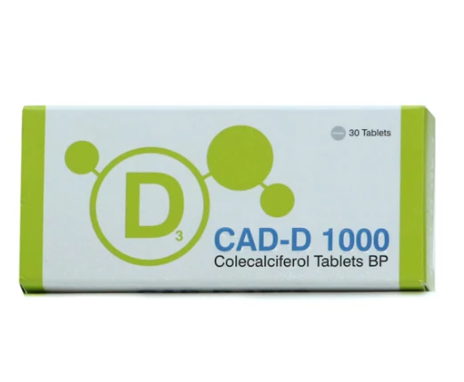 CAD D 1000 Vitamin D3 CHOLECALCIFEROL 10 Tablets(1 Card) - image 2