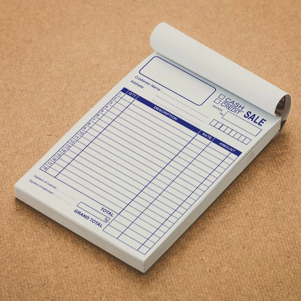 Cash Sale Book Invoice Bill Book On Approval A5-50 pages - image 4