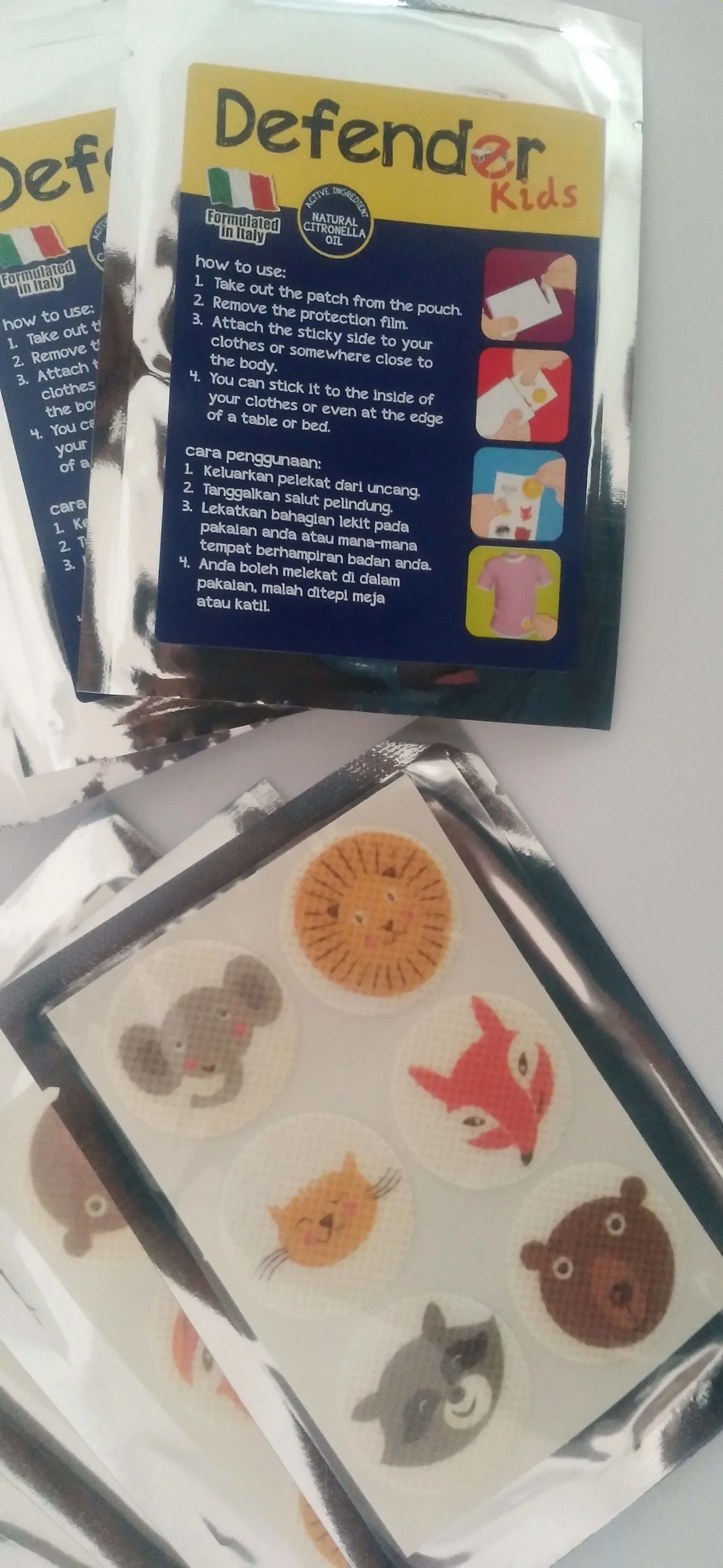 10 Pcs Anti-Mosquito Repellent Patch Children