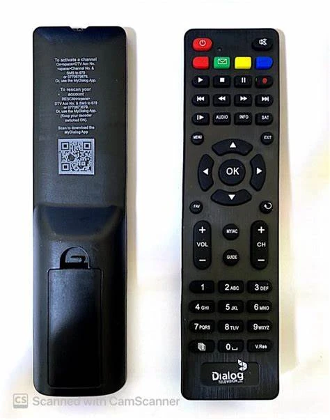 DiALOG HD TV REMOTE FOR SATELLITE