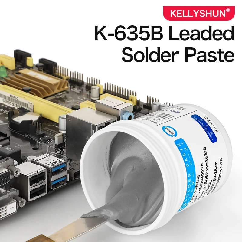 High Quality Kellyshun K-636B 183c Solder Paste - 50g - image 2