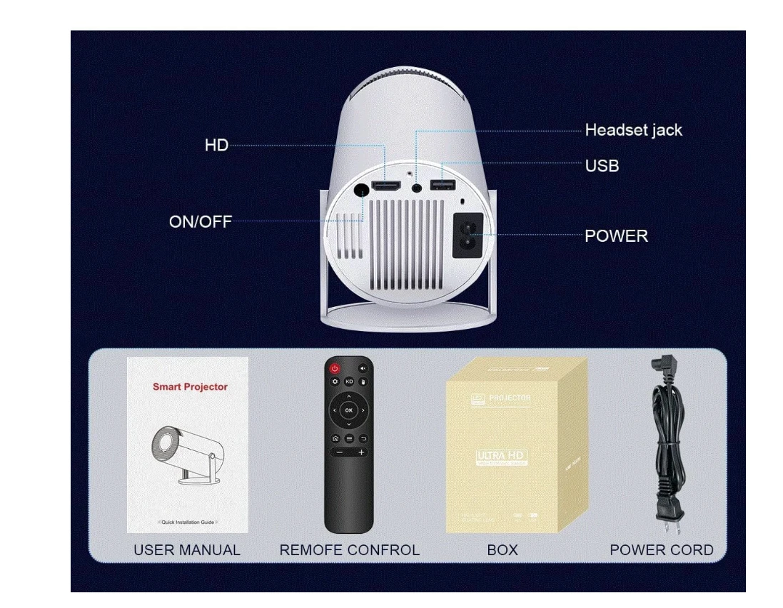 HY300 Android Projector - image 8