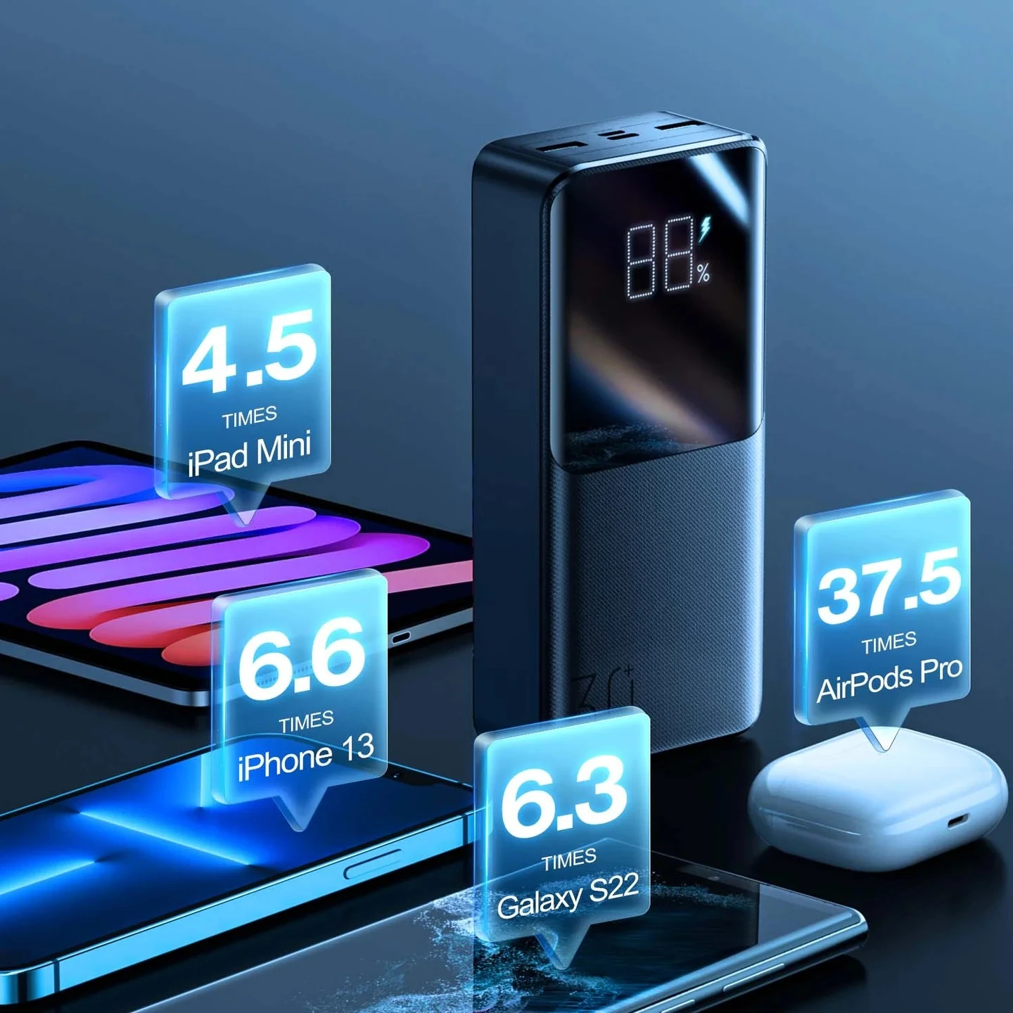 JOYROOM JR-QP193 22.5W Power Bank 30000mAh - image 6