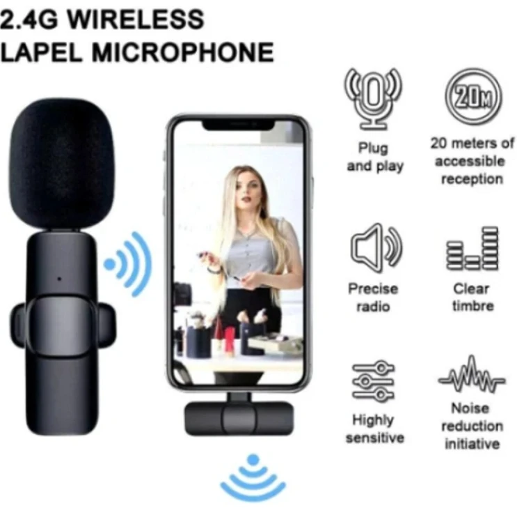 K9 Wireless Single Bluetooth Lavalier Microphone - image 6