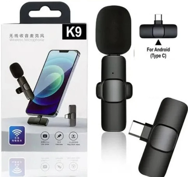 K9 Wireless Single Bluetooth Lavalier Microphone