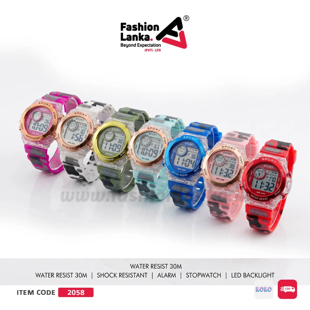 kids cama digital sports watch Boys and Girls - image 9