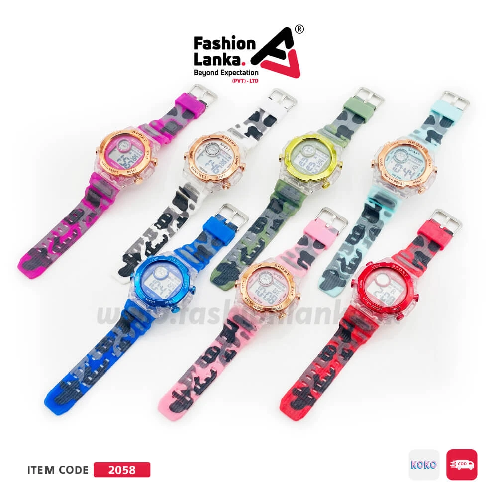 kids cama digital sports watch Boys and Girls