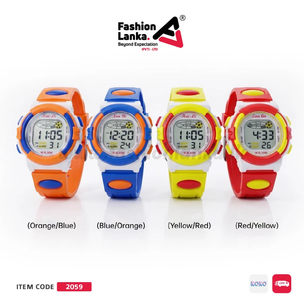 Kids Digital Sports Watch for Boys & Girls | LED/LCD - image 1