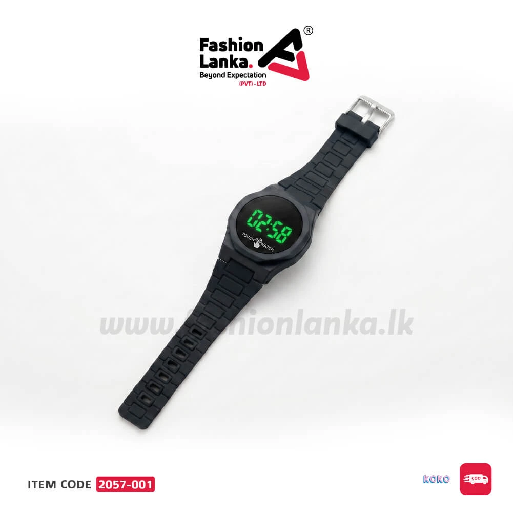 Kids Touch LED Digital Watch for Boys & Girls Silicone - image 2