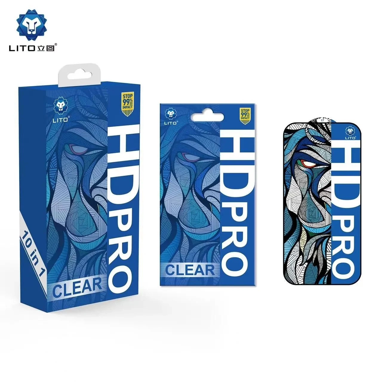 LITO 10 in 1 Box HD Pro Clear Screen Protector iphone - image 3