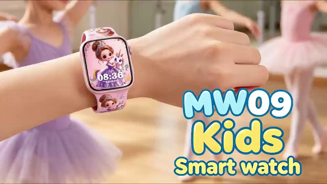 Modio MW09 Mini Kids Smart Watch With, BT Calling, Games - image 2
