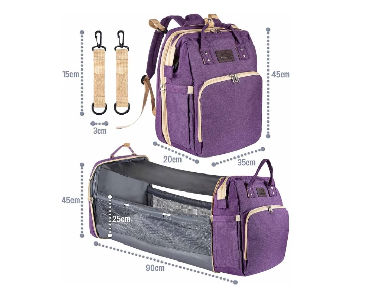 Multifunction 2-in-1 Baby Bag: Diaper Organizer