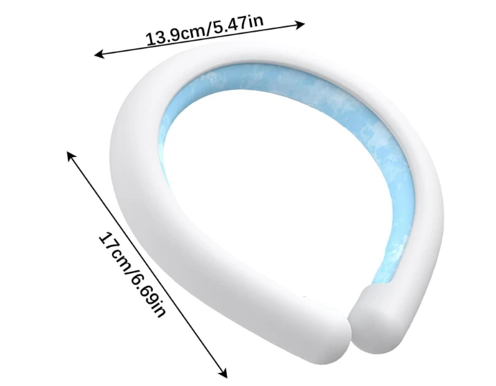 Neck Cooling Tube,Wearable Neck Cooling Ice Pack - image 2