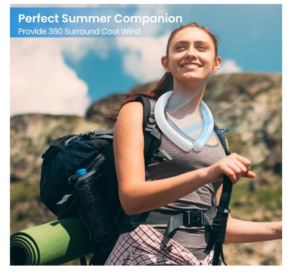 Neck Cooling Tube,Wearable Neck Cooling Ice Pack - image 5