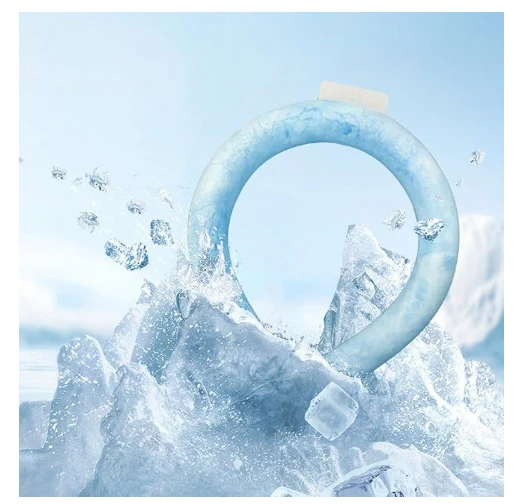 Neck Cooling Tube,Wearable Neck Cooling Ice Pack - image 8
