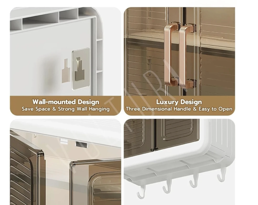 No Drilling Bathroom Storage Bathroom Cabinet - image 2