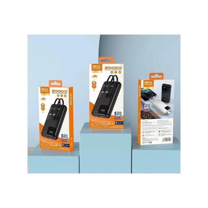Ofia 20000mAh Power Bank Fast Charging Portable Charger - image 3