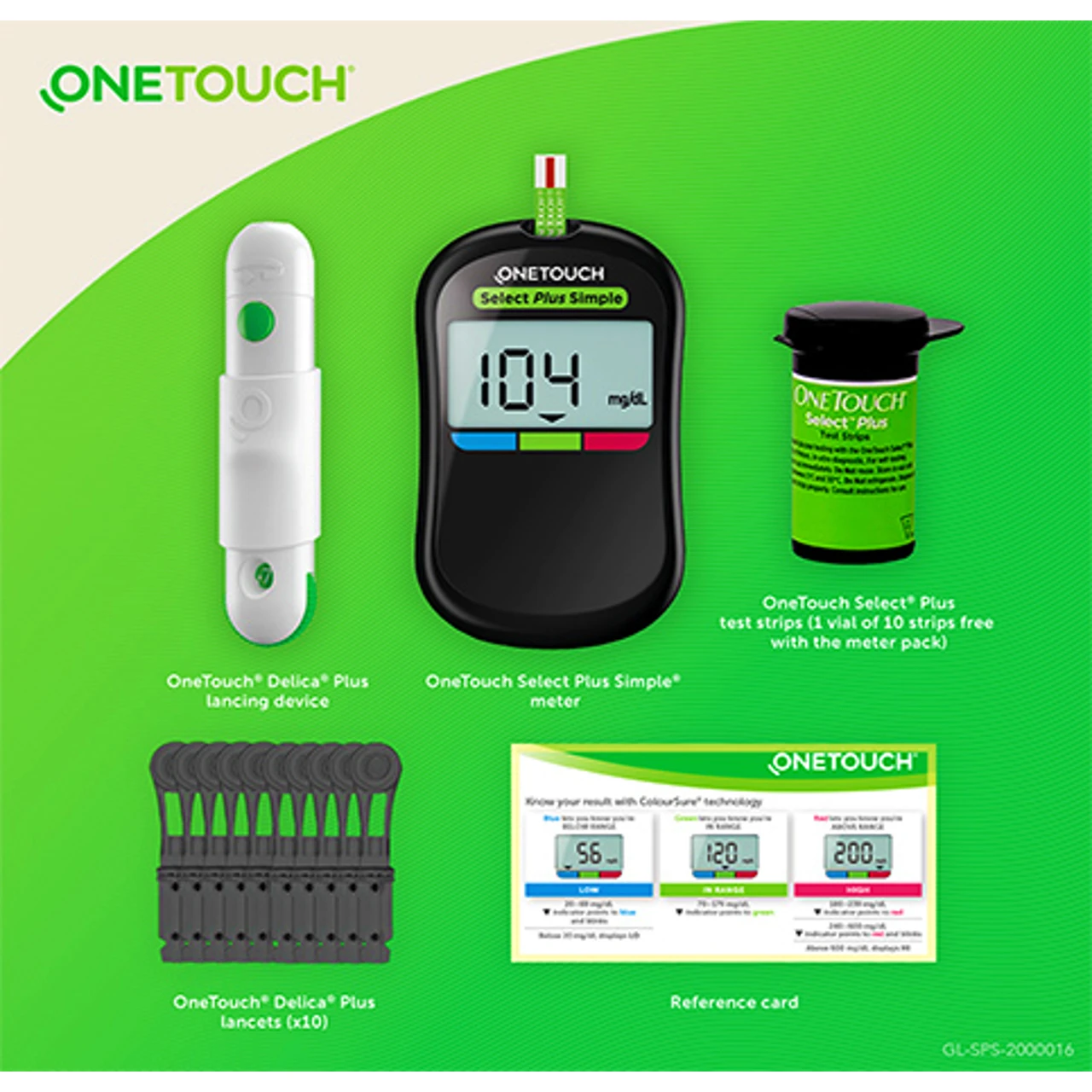 OneTouch Select Plus Simple glucometer machine - image 2